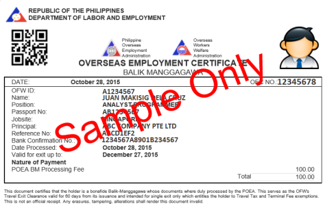 oec sampleonly